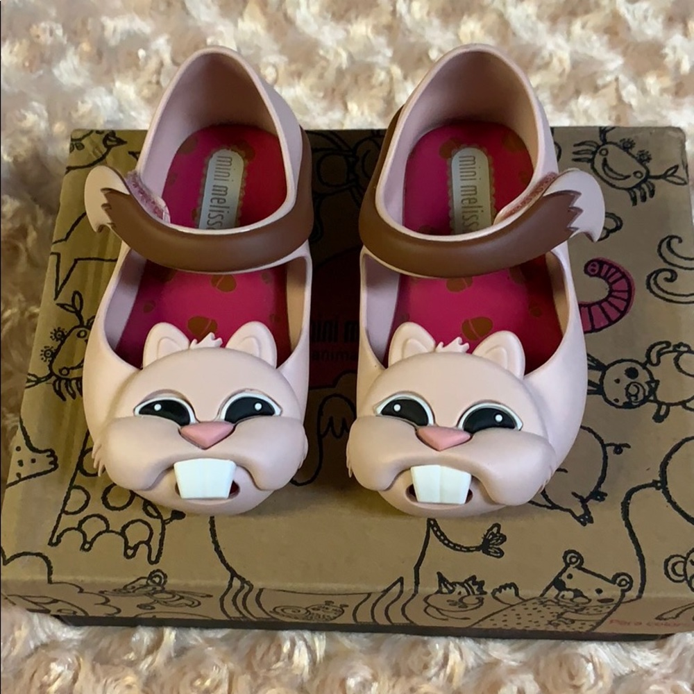 Mini Melissa Mini Ultragirl VI Beaver Mary Jane
